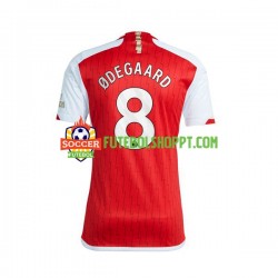Camisola Homem Arsenal Martin Odegaard 8 Principais Equipamento 2023-2024 Manga Curta