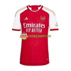 Camisola Júnior Arsenal Martin Odegaard 8 Principais Equipamento 2023-2024 Manga Curta
