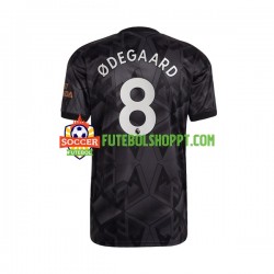 Camisola Homem Arsenal Odegaard 8 Alternativa Equipamento 2022-2023 Manga Curta