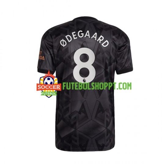Camisola Homem Arsenal Odegaard 8 Alternativa Equipamento 2022-2023 Manga Curta
