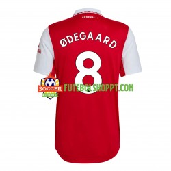 Camisola Homem Arsenal Odegaard 8 Principais Equipamento 2022-2023 Manga Curta