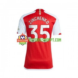 Camisola Homem Arsenal Oleksandr Zinchenko 35 Principais Equipamento 2023-2024 Manga Curta