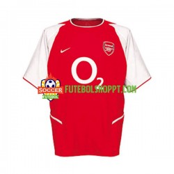 Camisola Homem Arsenal Retro Principais Equipamento 2002 Manga Curta