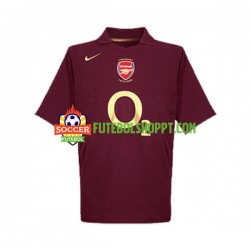 Camisola Homem Arsenal 2005 Retro Principais Equipamento Manga Curta