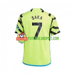 Camisola Homem Arsenal Saka 7 Alternativa Equipamento 2023-2024 Manga Curta