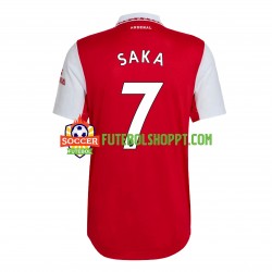 Camisola Homem Arsenal Saka 7 Principais Equipamento 2022-2023 Manga Curta Camisola Homem Arsenal Saka 7 Principais Equipamento 2022-2023 Manga Curta