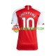 Camisola Homem Arsenal Smith Rowe 10 Principais Equipamento 2023-2024 Manga Curta
