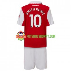 Camisola Júnior Arsenal Smith Rowe 10 Principais Equipamento 2022-2023 Manga Curta