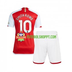 Camisola Júnior Arsenal Smith Rowe 10 Principais Equipamento 2023-2024 Manga Curta