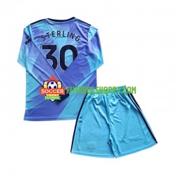 Camisola Júnior Arsenal Sterling 30 Terceiro Equipamento 2024-2025 Manga Comprida