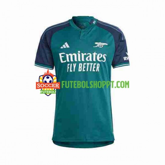 Camisola Homem Arsenal Terceiro Equipamento 2023-2024 Manga Curta