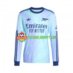 Camisola Homem Arsenal Terceiro Equipamento 2024-2025 Manga Comprida Camisola Homem Arsenal Terceiro Equipamento 2024-2025 Manga Comprida