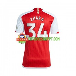 Camisola Homem Arsenal Xhaka 34 Principais Equipamento 2023-2024 Manga Curta