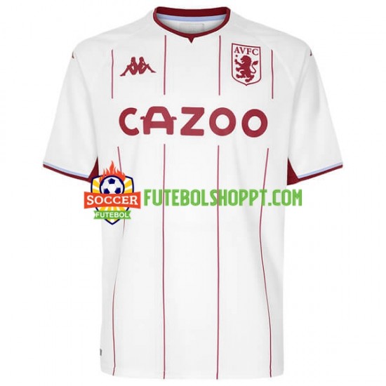 Camisola Homem Aston Villa Alternativa Equipamento 2021-2022 Manga Curta