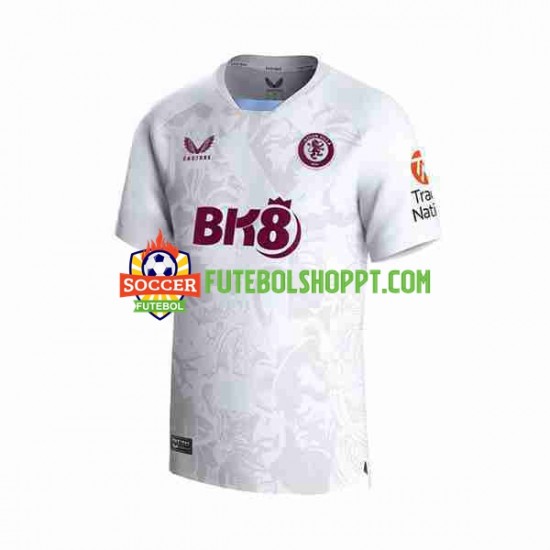 Camisola Homem Aston Villa Alternativa Equipamento 2023-2024 Manga Curta