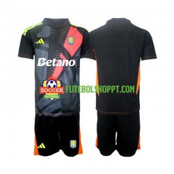 Camisola Júnior Aston Villa Guarda-redes Principais Equipamento 2024-2025 Manga Curta