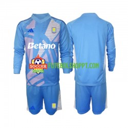 Camisola Júnior Aston Villa Guarda-redes Terceiro Equipamento 2024-2025 Manga Comprida