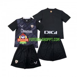 Camisola Júnior Athletic Bilbao Guarda-redes Principais Equipamento 2024-2025 Manga Curta