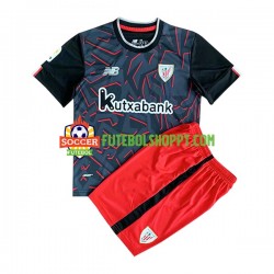 Camisola Júnior Athletic Bilbao Alternativa Equipamento 2022-2023 Manga Curta