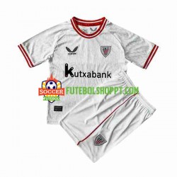 Camisola Júnior Athletic Bilbao Alternativa Equipamento 2023-2024 Manga Curta