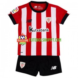 Camisola Júnior Athletic Bilbao Principais Equipamento 2022-2023 Manga Curta