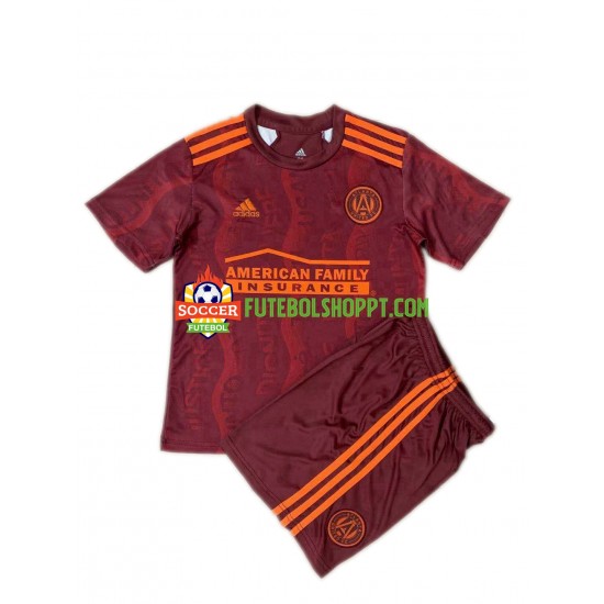 Camisola Júnior Atlanta United 2021 Terceiro Equipamento Manga Curta