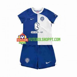 Camisola Júnior Atlético Madrid 2 Alternativa Equipamento 2023-2024 Manga Curta