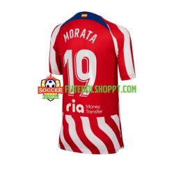 Camisola Homem Atlético Madrid Alvaro Morata 19 Principais Equipamento 2022-2023 Manga Curta