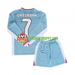 Camisola Júnior Atlético Madrid Antoine Griezmann 7 Alternativa Equipamento 2024-2025 Manga Comprida