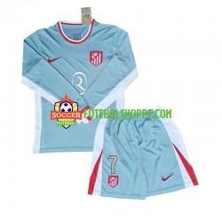 Camisola Júnior Atlético Madrid Antoine Griezmann 7 Alternativa Equipamento 2024-2025 Manga Comprida