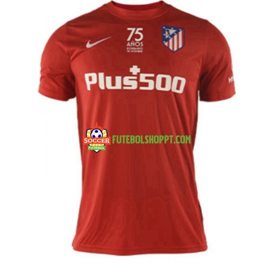 Camisola Homem Atlético Madrid Quarto Equipamento 2021-2022 Manga Curta
