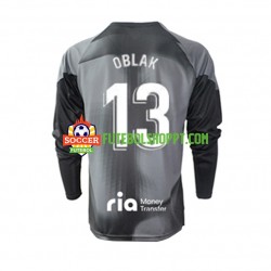Camisola Homem Atlético Madrid Jan Oblak 13 Guarda-redes Alternativa Equipamento 2022-2023 Manga Comprida Camisola Homem Atlético Madrid Jan Oblak 13 Guarda-redes Alternativa Equipamento 2022-2023 Manga Comprida