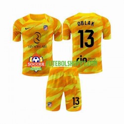Camisola Júnior Atlético Madrid Jan Oblak 13 Orangecolor Guarda-redes 2023-2024 Manga Curta Camisola Júnior Atlético Madrid Jan Oblak 13 Orangecolor Guarda-redes 2023-2024 Manga Curta