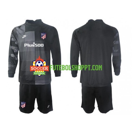 Camisola Júnior Atlético Madrid Guarda-redes Alternativa Equipamento 2021-2022 Manga Comprida