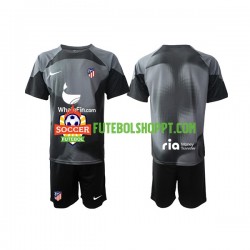 Camisola Júnior Atlético Madrid Guarda-redes Alternativa Equipamento 2022-2023 Manga Curta