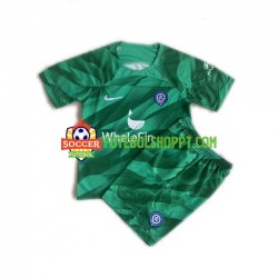 Camisola Júnior Atlético Madrid Guarda-redes Alternativa Equipamento 2023-2024 Manga Curta