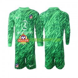 Camisola Júnior Atlético Madrid Guarda-redes Alternativa Equipamento 2024-2025 Manga Comprida