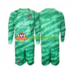 Camisola Júnior Atlético Madrid Green color Guarda-redes Alternativa Equipamento 2023-2024 Manga Comprida