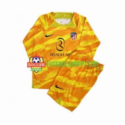Camisola Júnior Atlético Madrid Orangecolor Guarda-redes 2023-2024 Manga Comprida