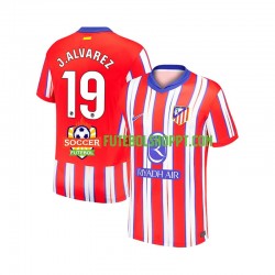 Camisola Homem Atlético Madrid Julian Alvarez 19 Principais Equipamento 2024-2025 Manga Curta