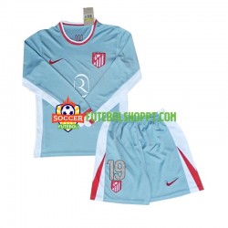 Camisola Júnior Atlético Madrid Julian Alvarez 19 Alternativa Equipamento 2024-2025 Manga Comprida