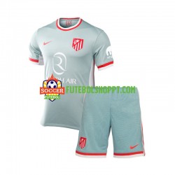 Camisola Júnior Atlético Madrid Alternativa Equipamento 2024-2025 Manga Curta
