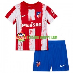 Camisola Júnior Atlético Madrid Principais Equipamento 2021-2022 Manga Curta Camisola Júnior Atlético Madrid Principais Equipamento 2021-2022 Manga Curta