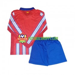 Camisola Júnior Atlético Madrid Principais Equipamento 2024-2025 Manga Comprida