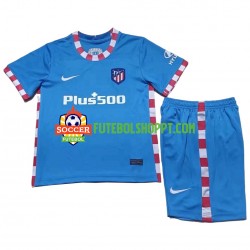 Camisola Júnior Atlético Madrid Terceiro Equipamento 2021-2022 Manga Curta