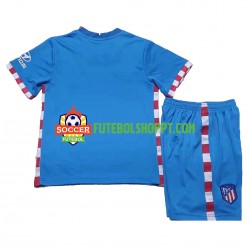 Camisola Júnior Atlético Madrid Terceiro Equipamento 2021-2022 Manga Curta