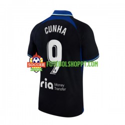 Camisola Homem Atlético Madrid Matheus Cunha 9 Alternativa Equipamento 2022-2023 Manga Curta