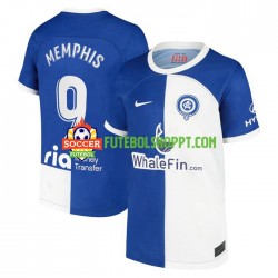 Camisola Homem Atlético Madrid Memphis 9 120 Anniversary Principais Equipamento 2022-2023 Manga Curta