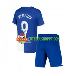 Camisola Júnior Atlético Madrid Memphis 9 120 Anniversary Principais Equipamento 2022-2023 Manga Curta