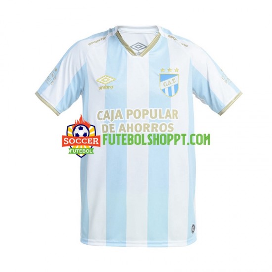 Camisola Homem Atletico Tucuman Principais Equipamento 2024-2025 Manga Curta